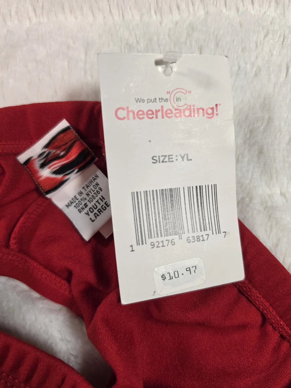 Chassé Kids Red Cheer Briefs – Performance Dance Undergarment(250F-38)